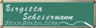 Birgitta Scheiermann Visitenkarte